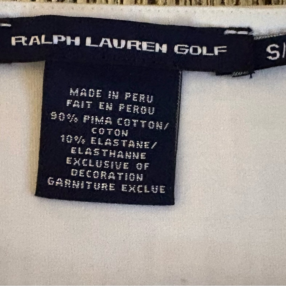 Ralph Lauren Golf Classic Striped Long Sleeve Tee S/P - Picture 3 of 7